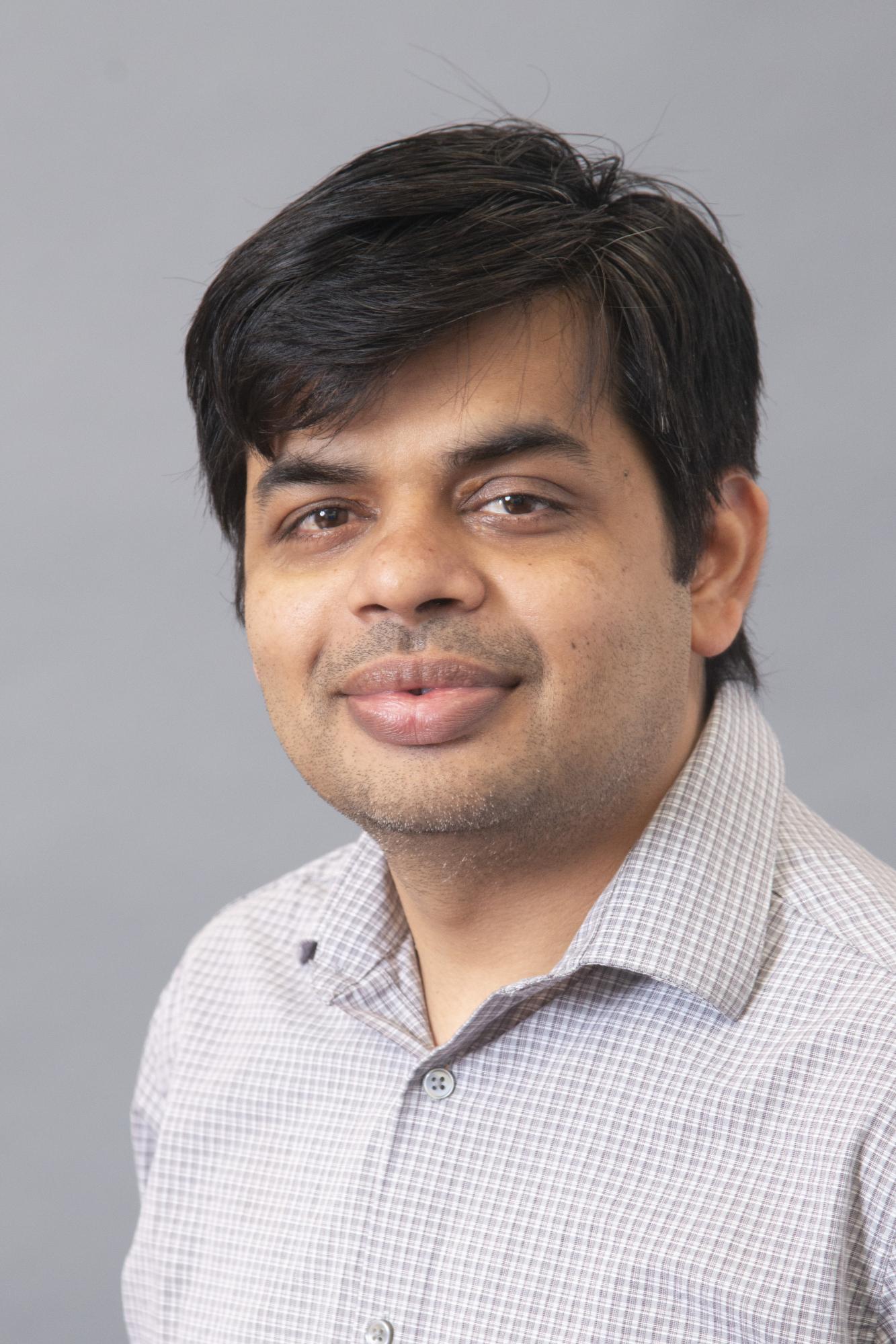 Man smiling